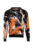 Christian Dior Jumper, &pound;275, Clothing, Black/Orange, Cotton, Front view