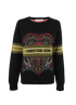 Christian Dior Heart Print Jumper, front view