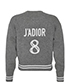 Christian Dior J'Adior 8' Boxy Sweater, back view