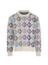 Christian Dior Geometric Print Jumper, front view