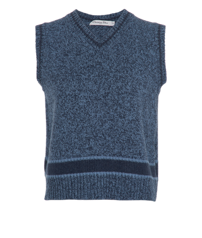 Christian Dior Pull Over Knit Vest, front view