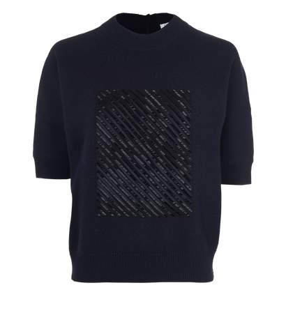 Christian Dior Beads Embroidery Jumper, front view