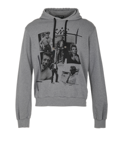 Dolce & Gabbana James Dean Hoodie - Size XL, Men, Cotton, Grey, 2*