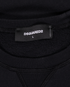 D Squared Logo Jumper, &pound;160, Clothing, Black, Cotton, Other view