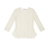 Ermanno Scervino Lace and Knit Long Sleeve Top, front view