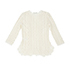 Ermanno Scervino Lace and Knit Long Sleeve Top, back view