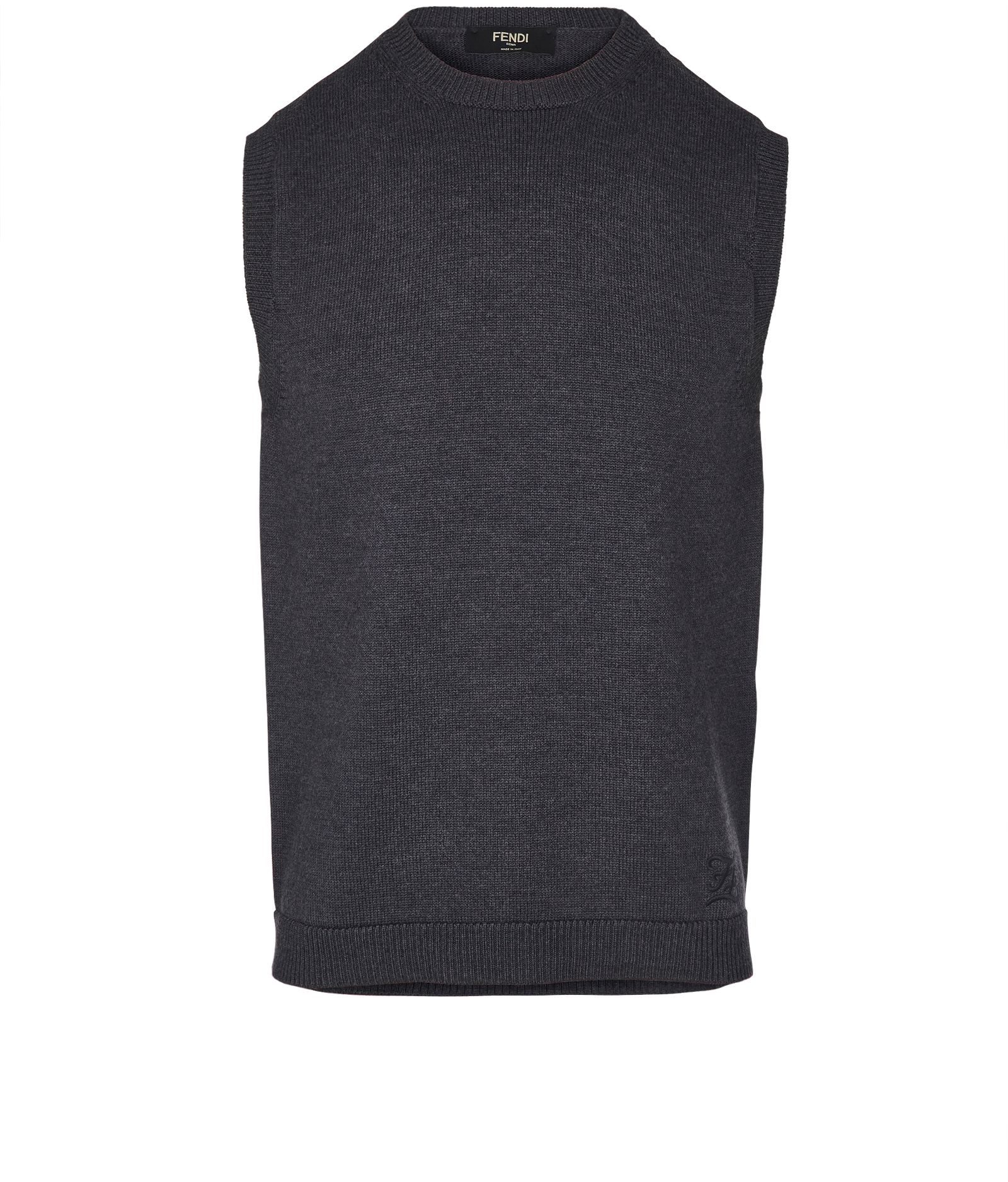 XS Fendi Brown Sweater Vest