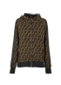 Fendi FF Zipped Up Fleece, front view