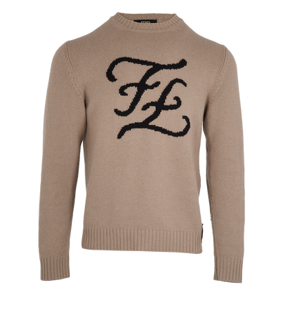 Fendi FF Logo Jumper, front view