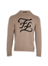 Fendi FF Logo Jumper, front view