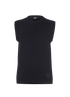 Fendi Embriodered Logo Gilet Jumper, front view
