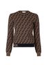 Fendi Zucca Crew Neck Jumper, front view