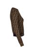 Fendi FF Motiv Jersey Jumper, side view