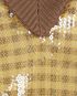 Fendi Vichy Sequin V Neck Jumper, other view