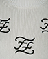 Fendi Calligraphy Cropped Jumper, other view