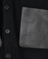 Fendi Knitted Leather Pocket Cardigan, other view
