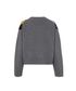 Ganni Harlequin Oversized Jumper, back view
