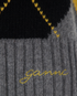 Ganni Harlequin Knit Vest, other view