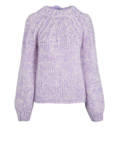 Ganni Open Back Jumper, front view