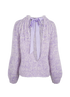 Ganni Open Back Jumper, back view
