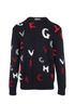 Givenchy Knitted Letters Jumper, front view