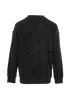 Givenchy Archetype Ripped Sweatshirt, &pound;220, Clothing, Black, Cotton, Back view