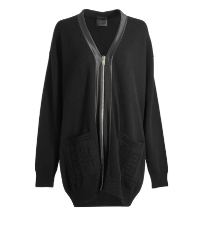 Givenchy Oversized Long Cardigan, front view