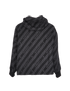 Givenchy Logo Print Hoodie, &pound;310, Clothing, Grey, Wool, Back view