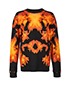 Givenchy Flower & Flame Sweatshirt, front view