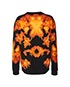 Givenchy Flower & Flame Sweatshirt, back view