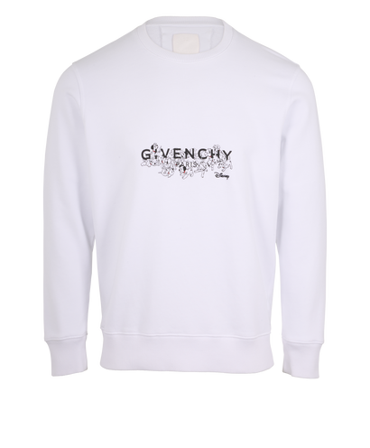 GIvenchy X Disney 101 Dalmatians Jumper, &pound;250, Clothing, White, Cotton, Front view