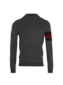 Gucci Web V-Neck Jumper, front view