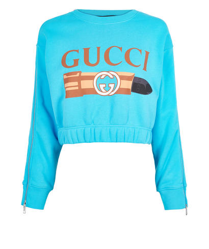 Gucci Cropped Hoodie, front view