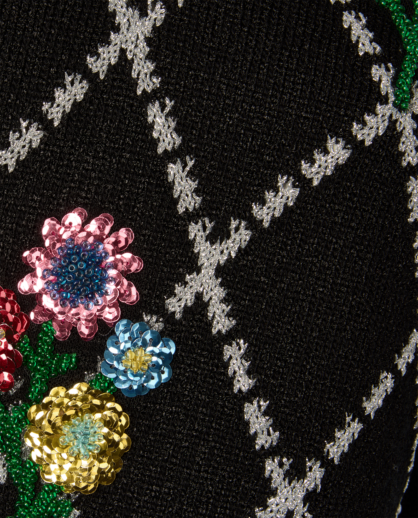 Gucci Embellished Sweater Vest, &pound;250, Clothing, Black, Viscose, Other view