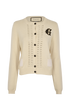 Gucci G Embroidered Cardigan, front view