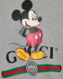 Gucci x Disney Mickey Mouse Hoodie, &pound;295, Clothing, Grey, Cotton, Other view