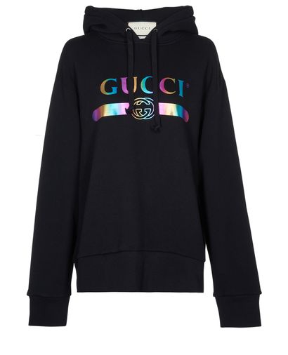 Gucci Logo-Print Hoodie, front view