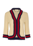 Gucci Ribbon Cardigan, front view