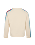 Gucci GG Star Crew Neck Sweatshirt, &pound;275, Clothing, Cream, Cotton, Back view