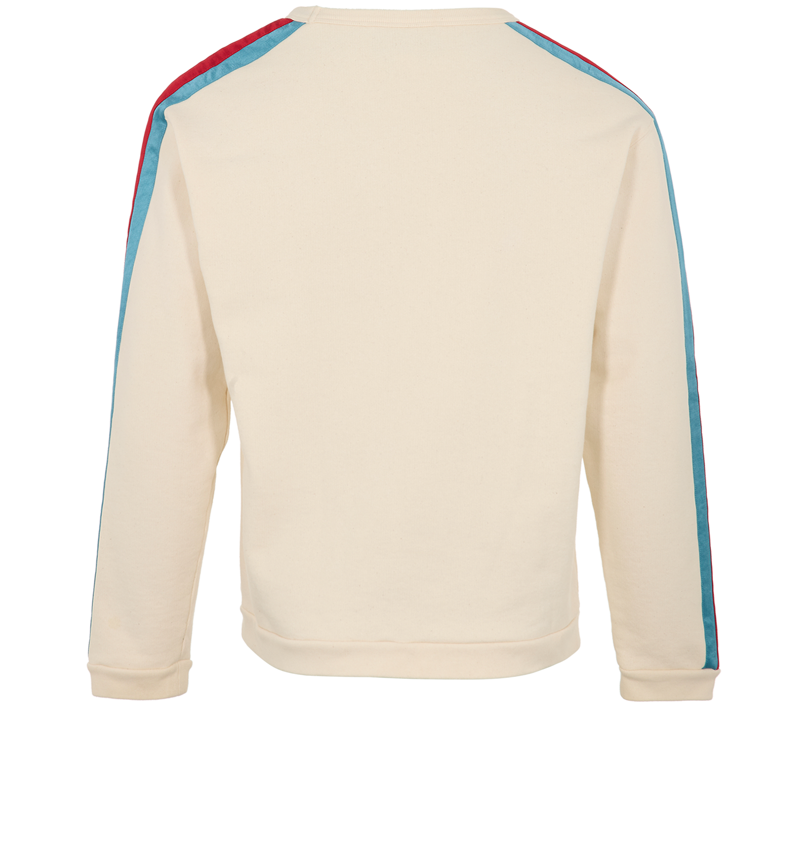 Gucci GG Star Crew Neck Sweatshirt, &pound;275, Clothing, Cream, Cotton, Back view