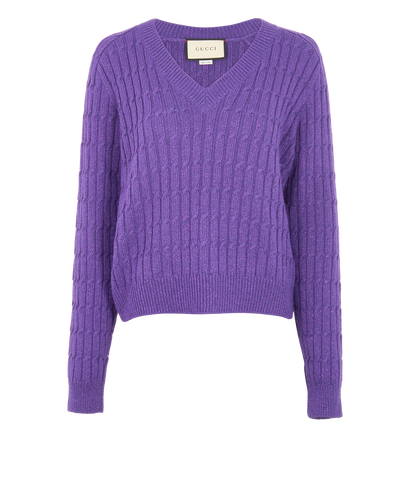 Gucci V Neck Jumper, front view