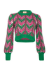 Gucci Crop Sequin Sweater, front view