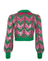 Gucci Crop Sequin Sweater, back view