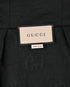 Gucci GG Zipped Hoodie, £320, Clothing, Black, Polyester (Polymer), Other view