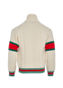 Gucci Web Knit Cardigan, back view