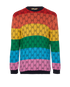 Gucci GG Rainbow Jumper, front view