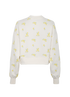 Gucci Embellished Flower Sweatshirt, back view