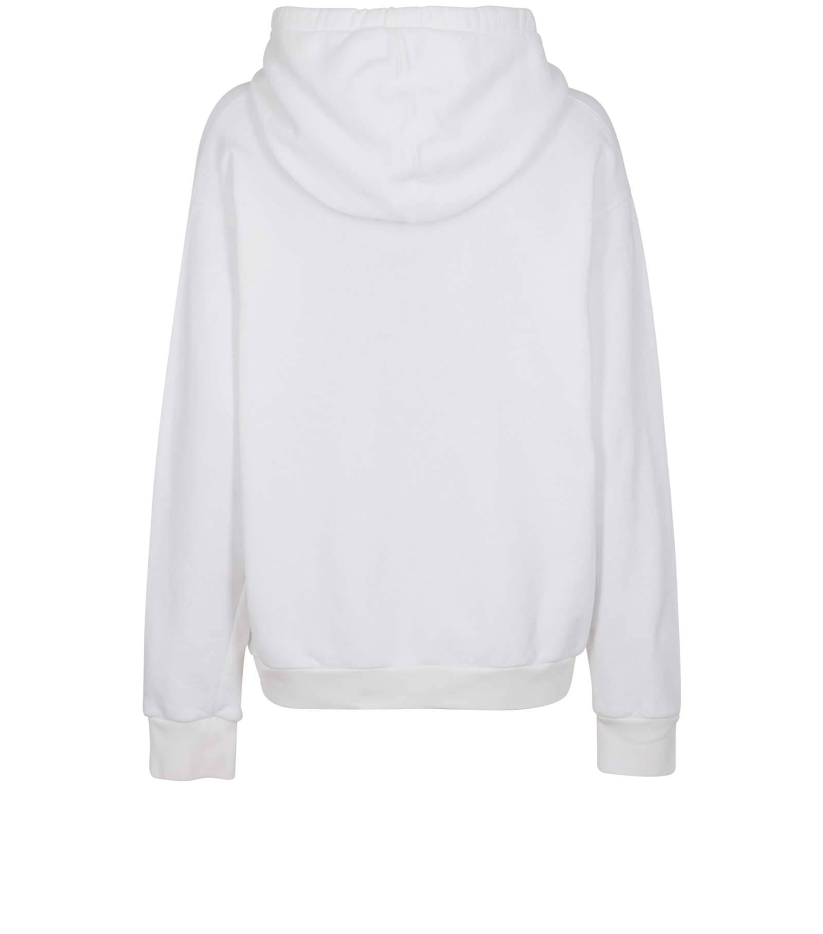 Gucci GG Logo Hoodie, &pound;220, Clothing, White, Cotton, Back view