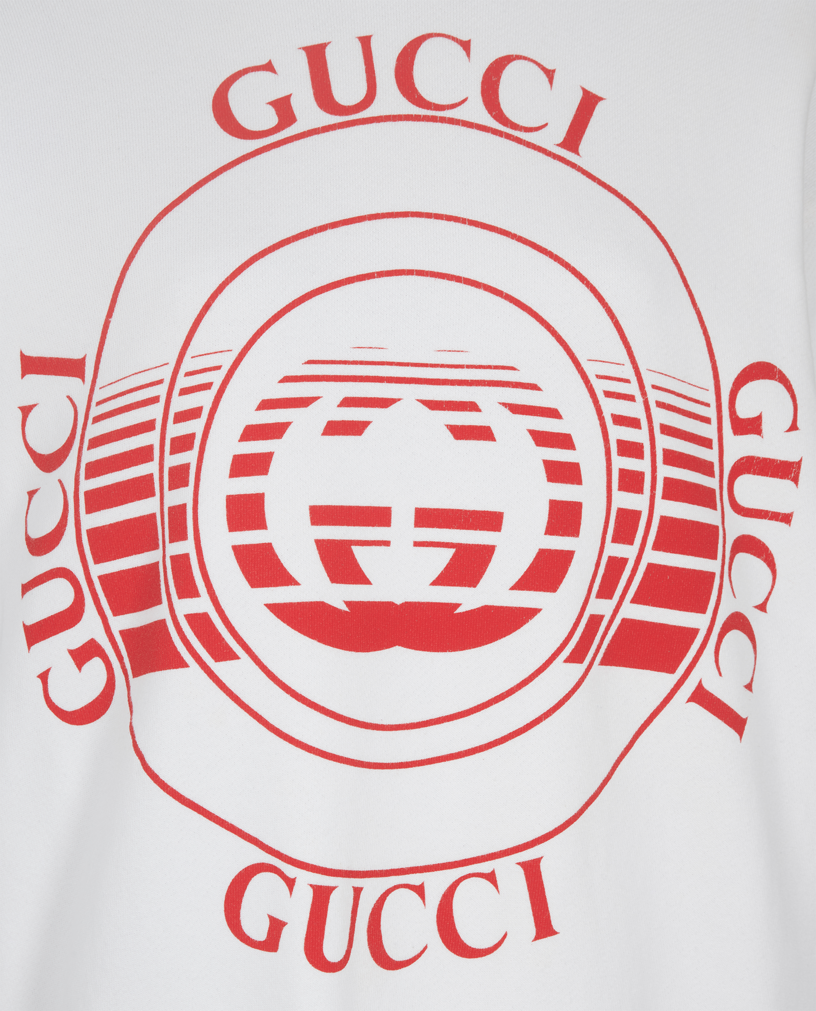 Gucci GG Logo Hoodie, &pound;220, Clothing, White, Cotton, Other view