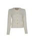 Gucci GG Knit Cardigan, &pound;420, Clothing, Cream, Wool, Front view
